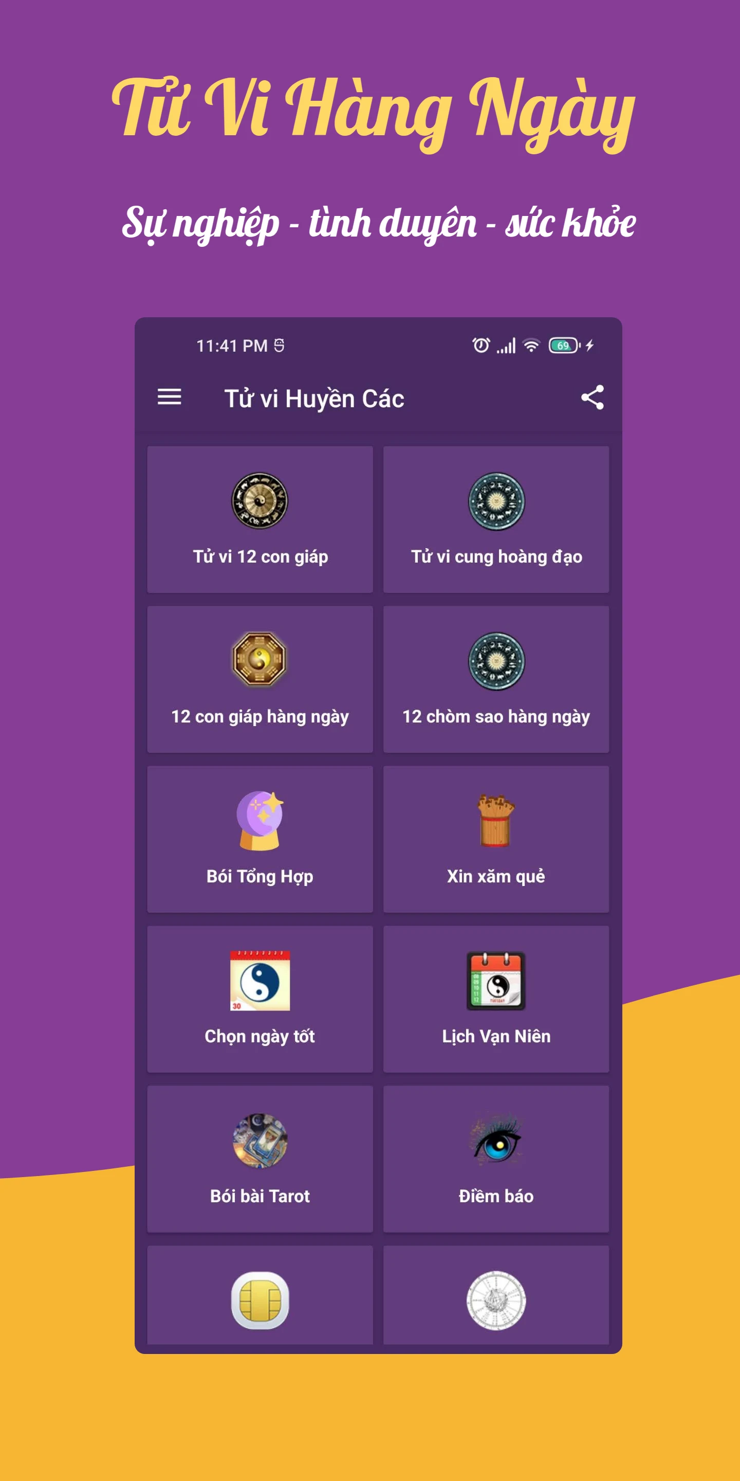 Tử vi 2026 - Tử vi hàng ngày screenshot